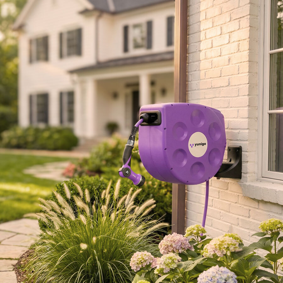 Wall mount hose reel: the "set it and forget it" solution